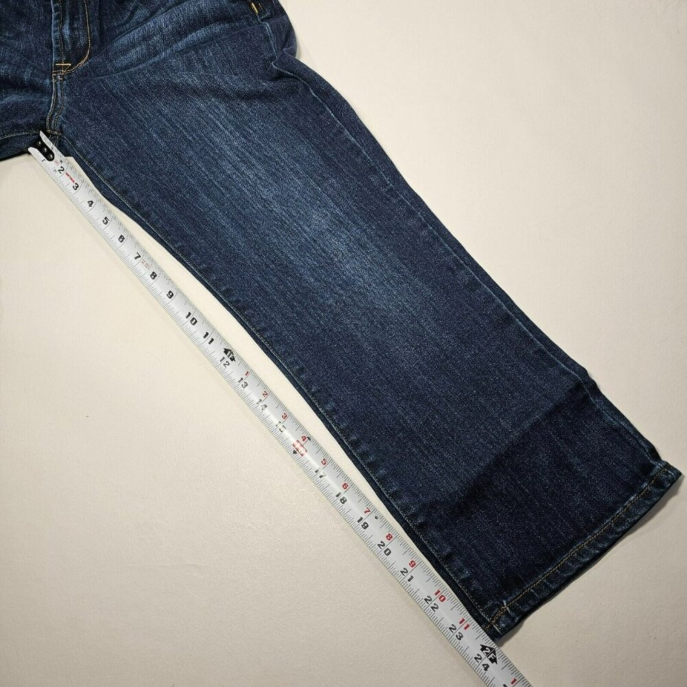 Lucky Brand Sweet 'N Crop Mid Rise Capri Jeans Women's Size 8/29 Blue 29x24" - Picture 9 of 9